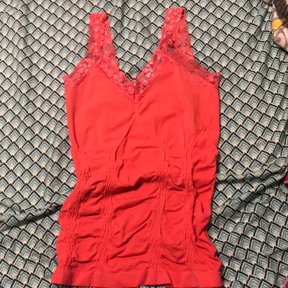 Pink camisole